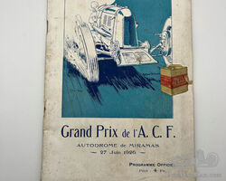 Programme officiel du GRAND PRIX de l’ACF 1926 – Autodrome de MIRAMAS