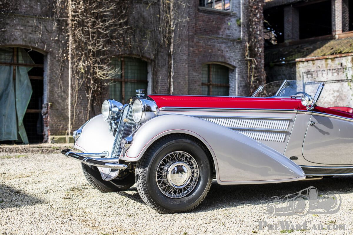 Car Horch 853 Erdmann & Rossi Spezial Roadster 1939 for sale - PreWarCar
