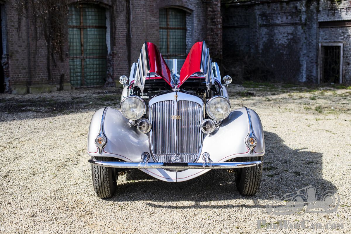 1937 - 1940 Horch 853 A Erdmann & Rossi Sport Cabriolet - Images, Specifications and Information