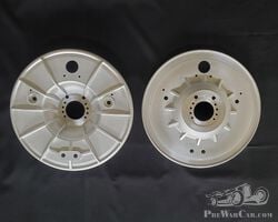 Bugatti T57 / T57S Plaques de support avant en aluminium