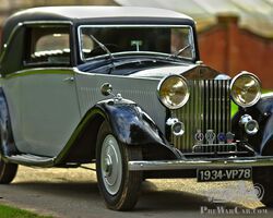 1934 Rolls Royce 20/25 Fixed Head Coupe by Barker.