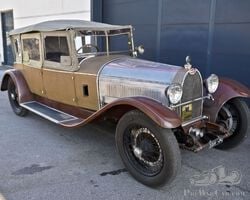 1929 Bugatti Type 44 Tourer by Ghia.