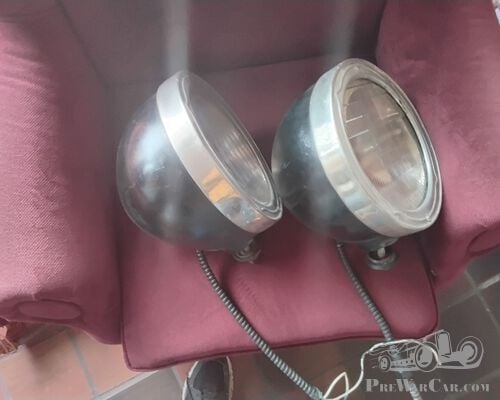Set of complete Guide headlights for circa 1928/29 Buick Mastersix