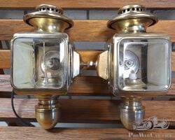 Pre 1920 Lucidus brass sidelights type 42L