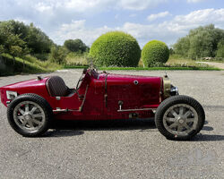 Rare Bugatti 35B Recr. with road approval in switzerland