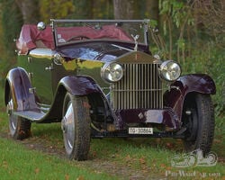 1925 Rolls Royce Phantom 1 Torpedo Drophead Coupé by Manassius of Brussels.