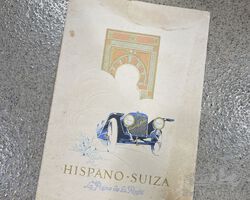 Hispano-Suiza Alfonso brochure