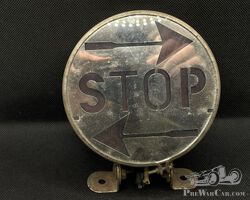 Stop sign and indicator