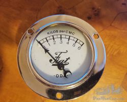 Fiat ODA pressure gauge