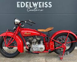 Indian Scout - Oldtimer fahrbereit