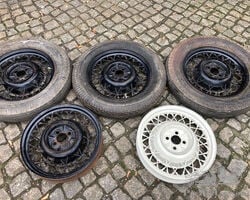 DKW Hansa BMW Speichenräder 17 spoke wheels