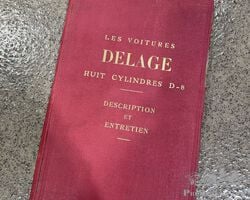 Delage D8 user manual
