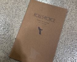 Rolls-Royce silver ghost brochure