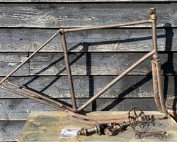 1890's Safety Bicycle Project kit of Parts