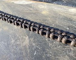 Original Early 1" Inch Pitch Block Chain Length for Bicycles - Tricycles and Motorcycles