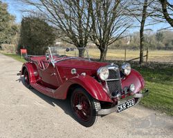1936 Riley 12/4 Lynx - engine upgraded to Sprite Specification