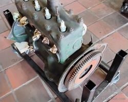 1947 Austin Eight engine and gearbox
