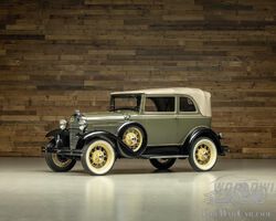 1931 Ford Model A400 Convertible Sedan | The Enthusiast Auction | April 2025