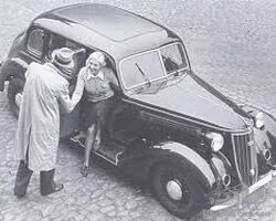 Partly restored 1938 W23 Wanderer German Staffcar engine done