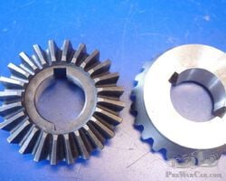 2 halfshaft beval gears differential