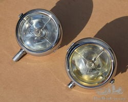 Pair of Stephen Grebel headlights.