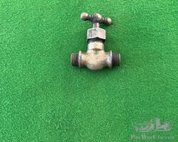 Original ODA Brass in line fuel tap for Bugatti