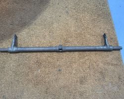 Bugatti T35 GP Front Cross Member, with Starting Handle Boss and Dumb Irons