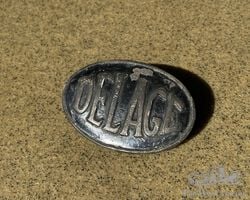 Original Delage radiator badge