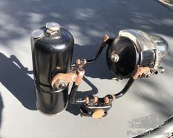 LUXOR Carbide Motorcycle Headlight.