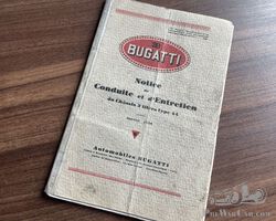 Bugatti type 44 user’s manual