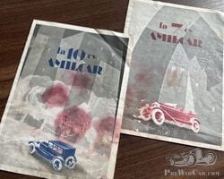 Amilcar sales documentation