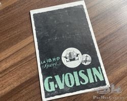 Avions Voisin 18HP sales brochure