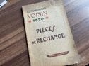 Avions Voisin 1920 parts catalogue