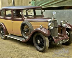 1932 Alvis Silver Eagle TD 16-95 Light saloon by Car Bodies