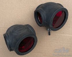 Rubbolite helmet lights