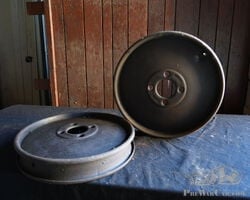 2x Michelin Wheels beaded edge
