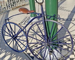 1867-1868 VELOCIPEDE (Maker Joseph Cox of King’s Lynn)