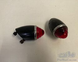 Marchal taillights with “beehive” style glass lenses