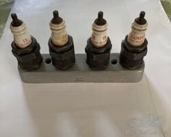 Forward Spare Spark Plug Holder with Champion Plugs 15