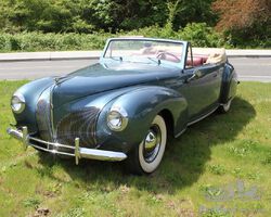 1940 Lincoln Zephyr Continental V12 Convertible | Lucky Collection Car Auctions | 31 May - June 1, 2025