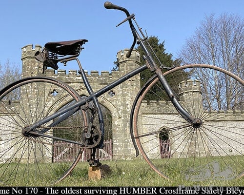 1887 Humber Crossframe Safety (Oldest, frame #170)
