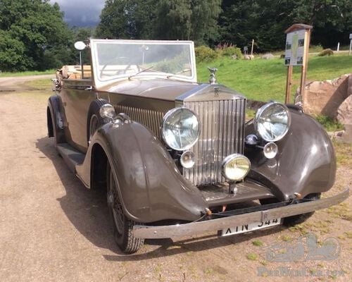 1937 Rolls Royce 25/30 Windovers 3 position drophead