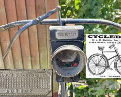 1890 ‘Surrey’ Cycle Lamp (Cycledom Ltd)
