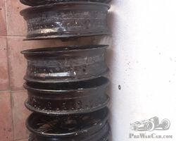 Lancia Augusta set of wire wheels Bibendum drums