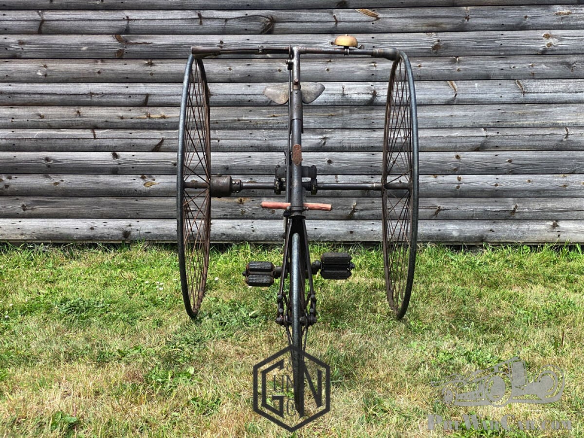 Vélo Vintage De Ville Mataró 1959 – Cadre Noir Triangulaire – À Restaurer (Numéro 1216)