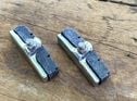 Vintage Bicycle and Early Motorcycle Rod Brake Blocks - 60mm Curved