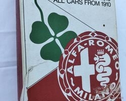Alfa Romeo All Cars From 1910