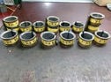 Crankshaft bearings and sims, bronze/copper outer housing, for Rolls-Royce Silver Ghost