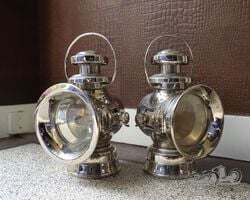 Lucas King of the Road Rolls-Royce side-lamps