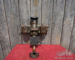 Rare bronze Carburettor with double float chamber
